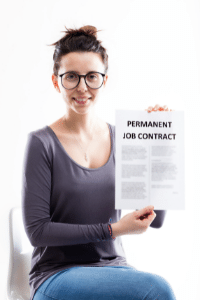 Full time job contract